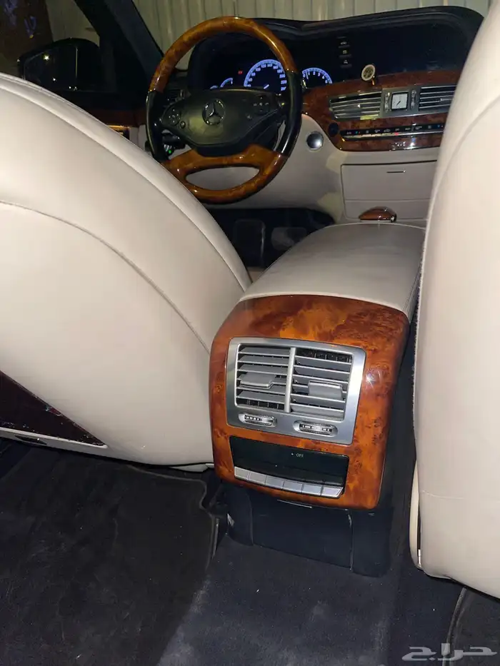 للبيع مرسيدس 600 اسود فل 2011 10