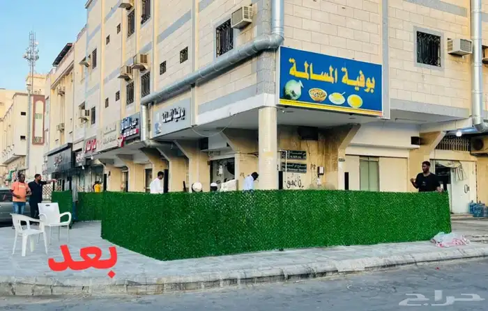 شبك عشبي اخضر للحدائق والاستراحات 23