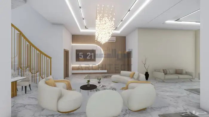 تصميم داخلي فيلا كشك بوفيه 1