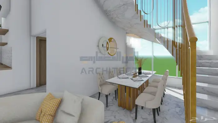 تصميم داخلي فيلا كشك بوفيه 19
