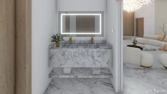 تصميم داخلي فيلا كشك بوفيه 23