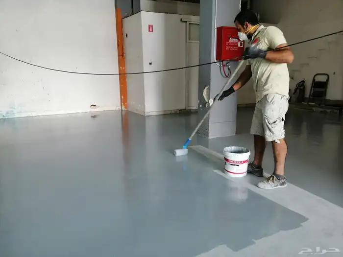معلم صبه مروحه صبه مطبوعه أرضيات ايبوكسي 19