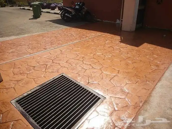 معلم صبه مروحه صبه مطبوعه أرضيات ايبوكسي 9