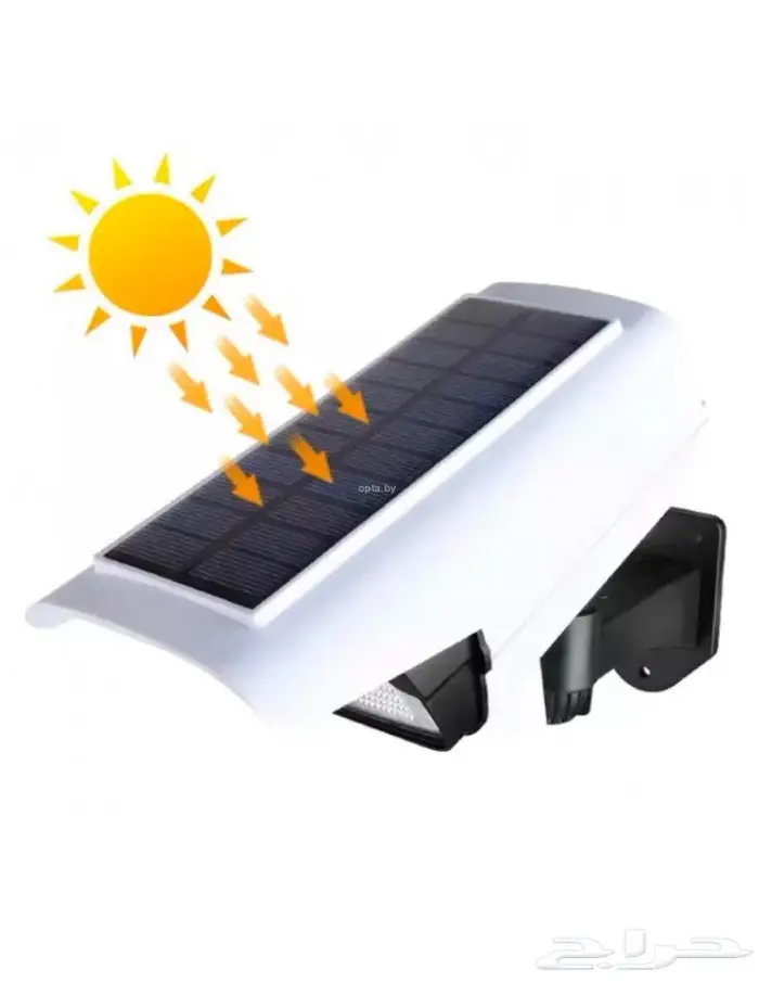 عرض 3 حبات من كشاف على شكل كاميرا مراقبه بالطاقه الشمسيه 4