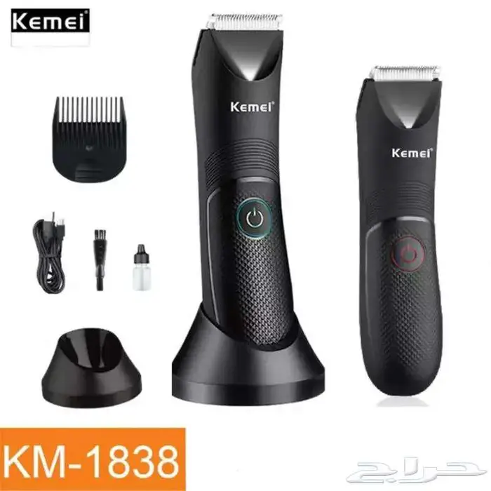 ماكينة حلاقة تعمل بالشحن لجميع اجزاء الجسم Kemei 0