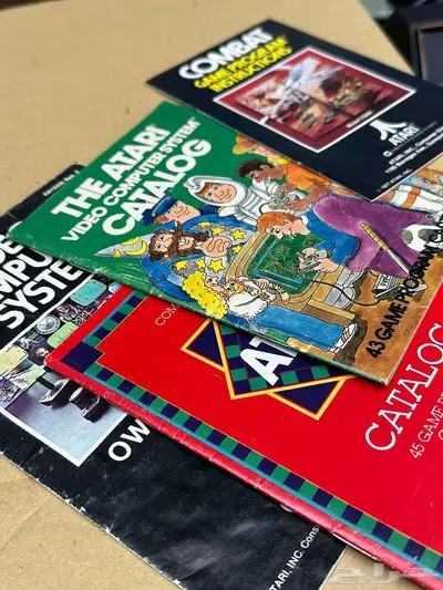 أتاري نادر بالكرتون وكامل الملحقات Atari 2600 1978تم البيع 2