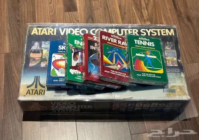 أتاري نادر بالكرتون وكامل الملحقات Atari 2600 1978تم البيع 4