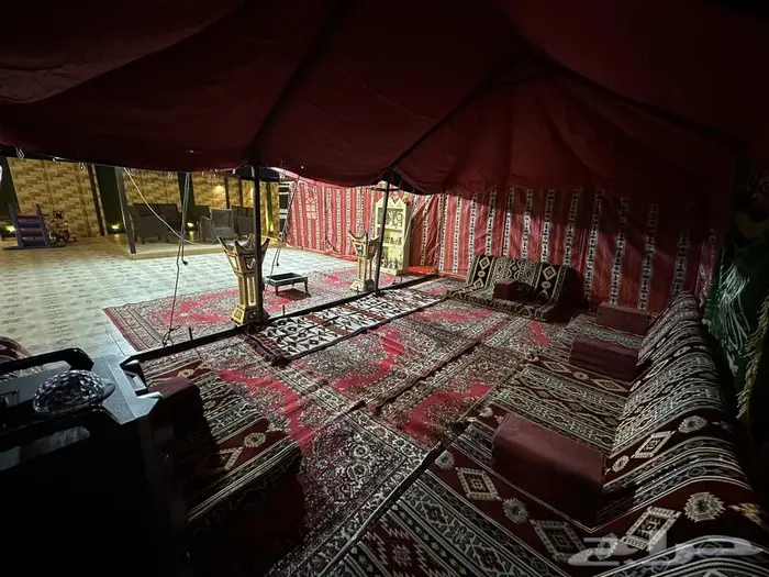 خيمة تراثية وتنسيق 13