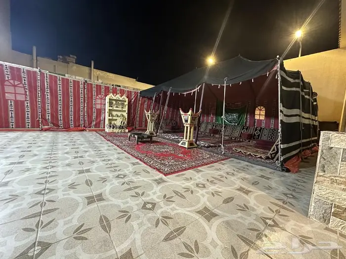 خيمة تراثية وتنسيق 10