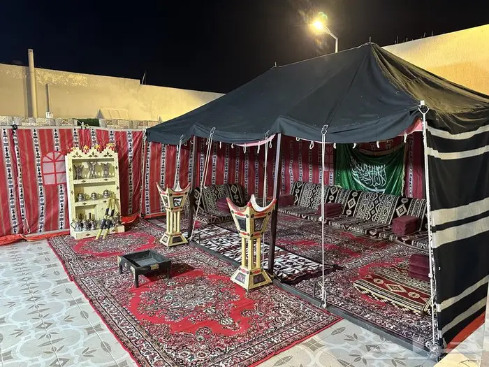 خيمة تراثية وتنسيق 11