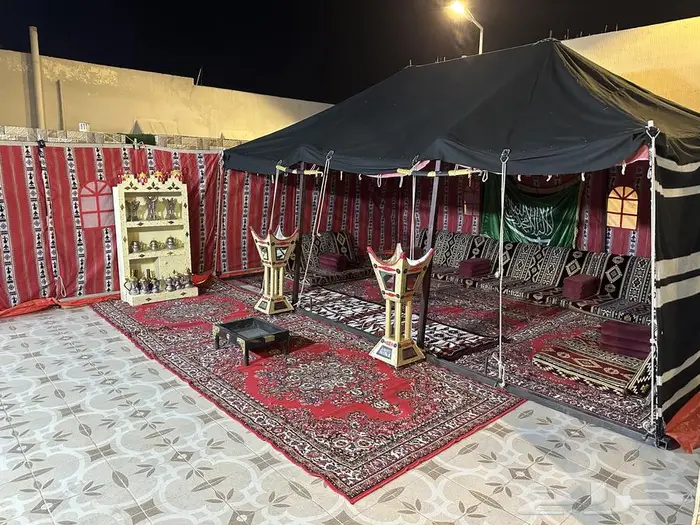 خيمة تراثية وتنسيق 8