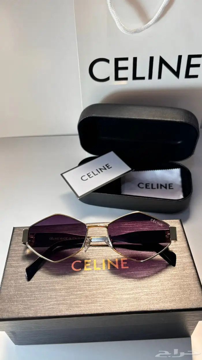 نظارة سيلين تصميم عصري ب 80 ريال بس 1