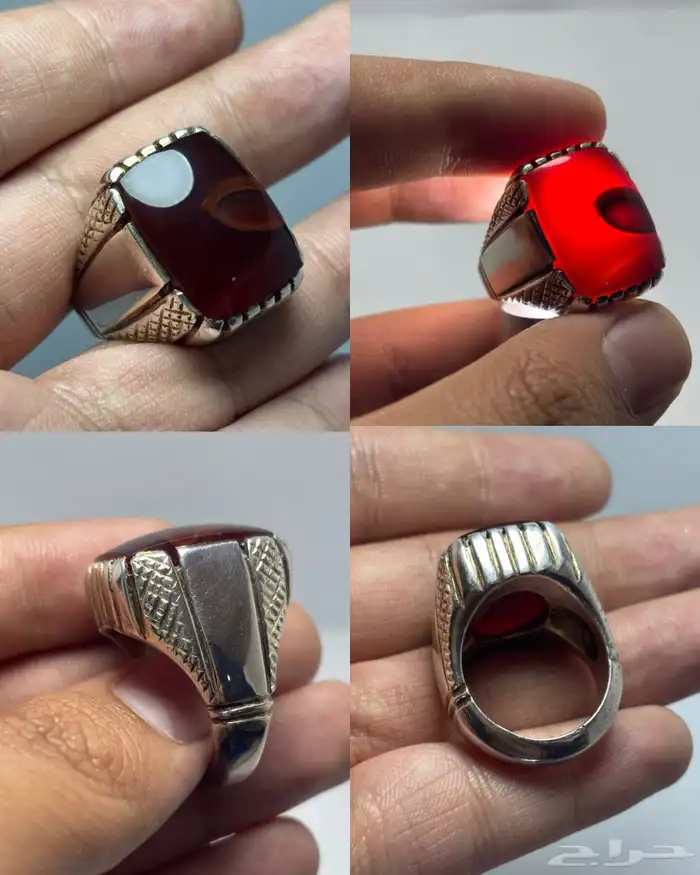 عقيق يمني مزعفر 0