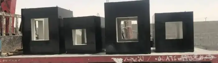قواعد اعمدة انارة قواعد خرسانية مصنع منتجات خرسانية 4