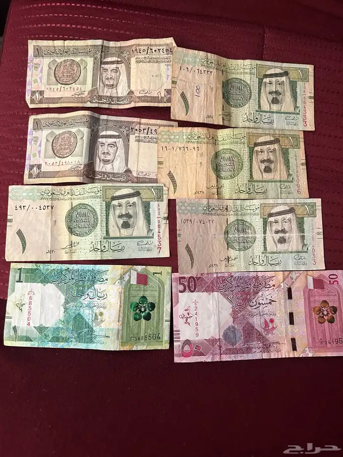 ريال (عملات الملك فهد والملك عبدالله وعملات قطرية) 4