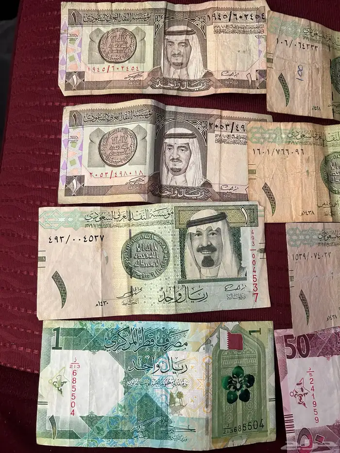 ريال (عملات الملك فهد والملك عبدالله وعملات قطرية) 2
