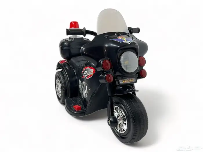 دباب شرطة كهربائي للاطفال - دباب كهربائية بتصميم شرطة مميز 30