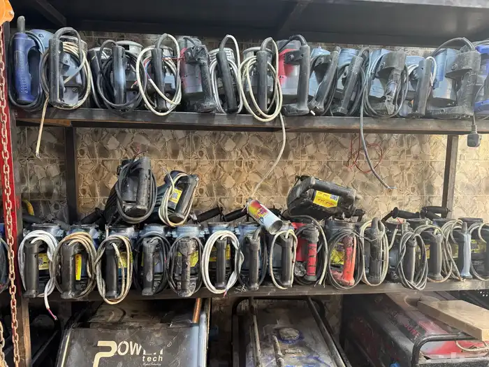 تأجير معدات وتخريم كور 8