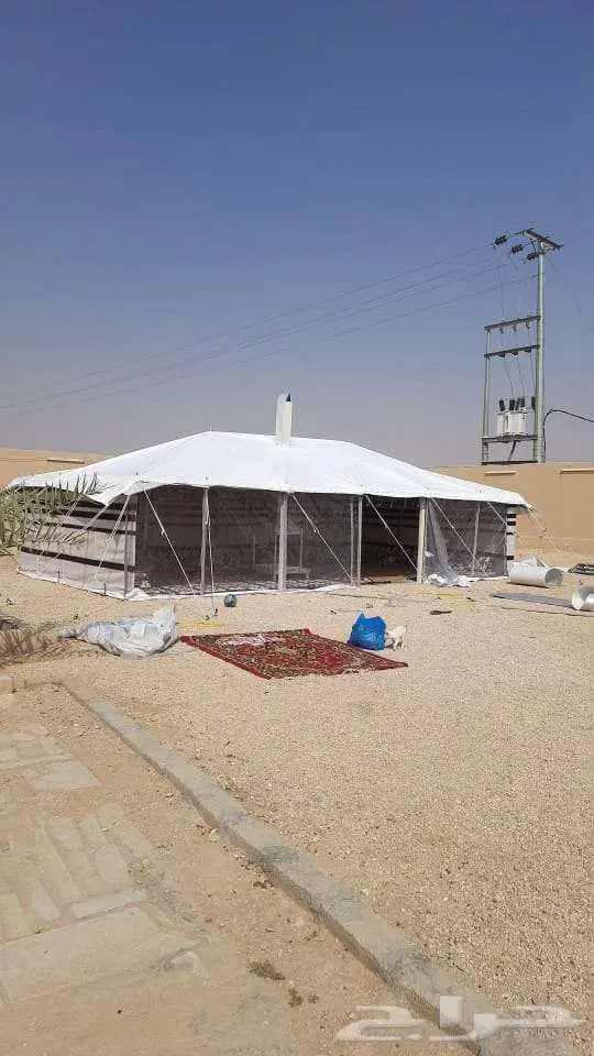 بيوت شعر جميع المقاسات ضد المطر وشمس 12