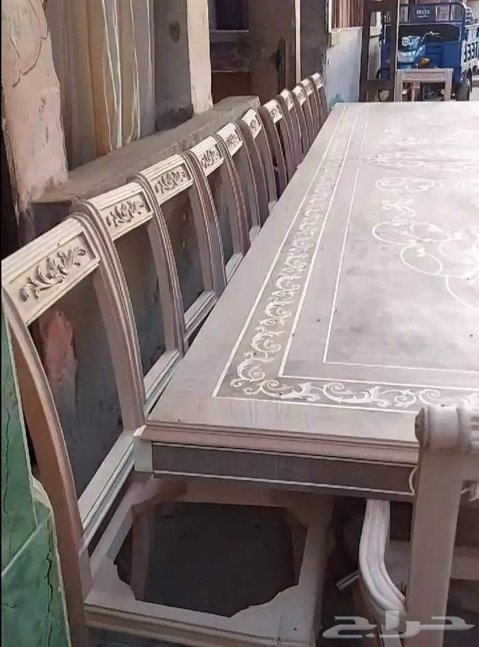تفصيل طاولات   كراسي خشب 41