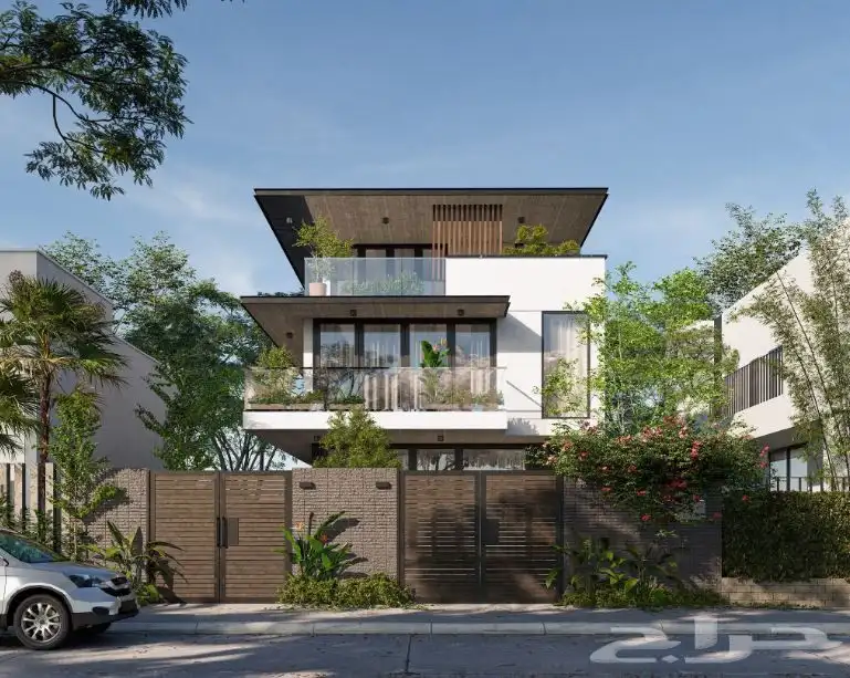 تصميم معماري للفلل والمزارع والشاليهات 10