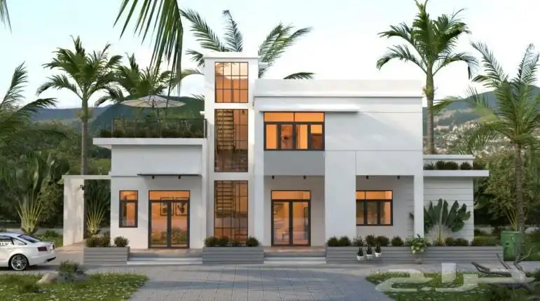 تصميم معماري للفلل والمزارع والشاليهات 2
