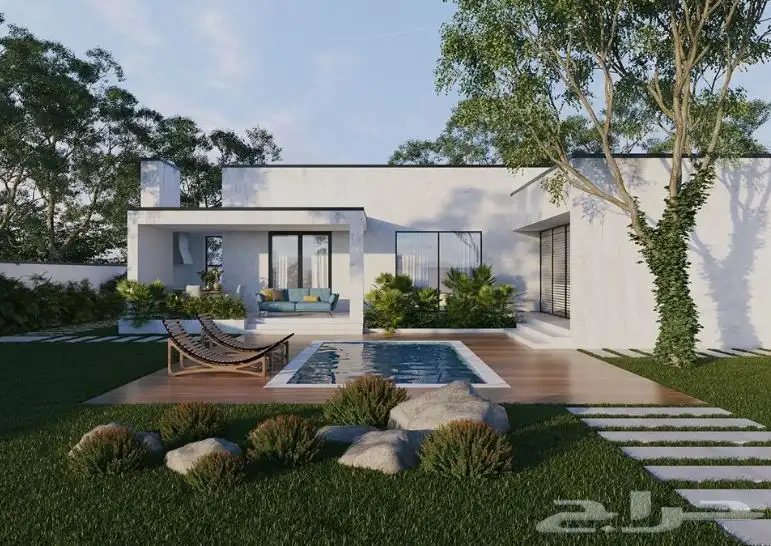 تصميم معماري للفلل والمزارع والشاليهات 17