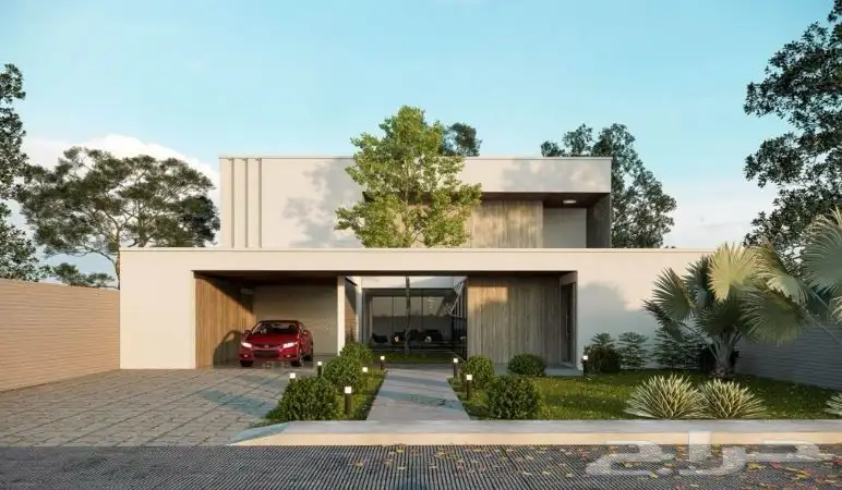 تصميم معماري للفلل والمزارع والشاليهات 0