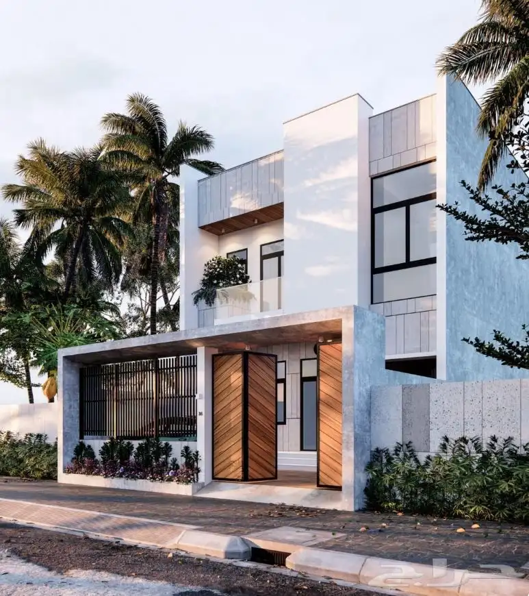 تصميم معماري للفلل والمزارع والشاليهات 8
