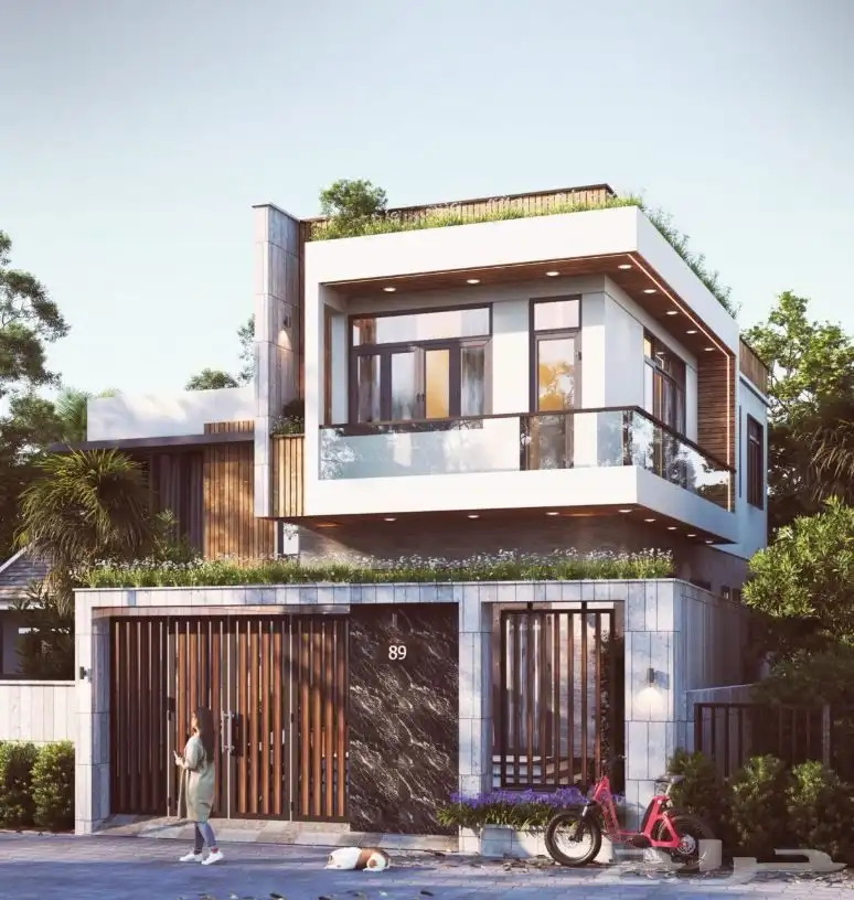 تصميم معماري للفلل والمزارع والشاليهات 16