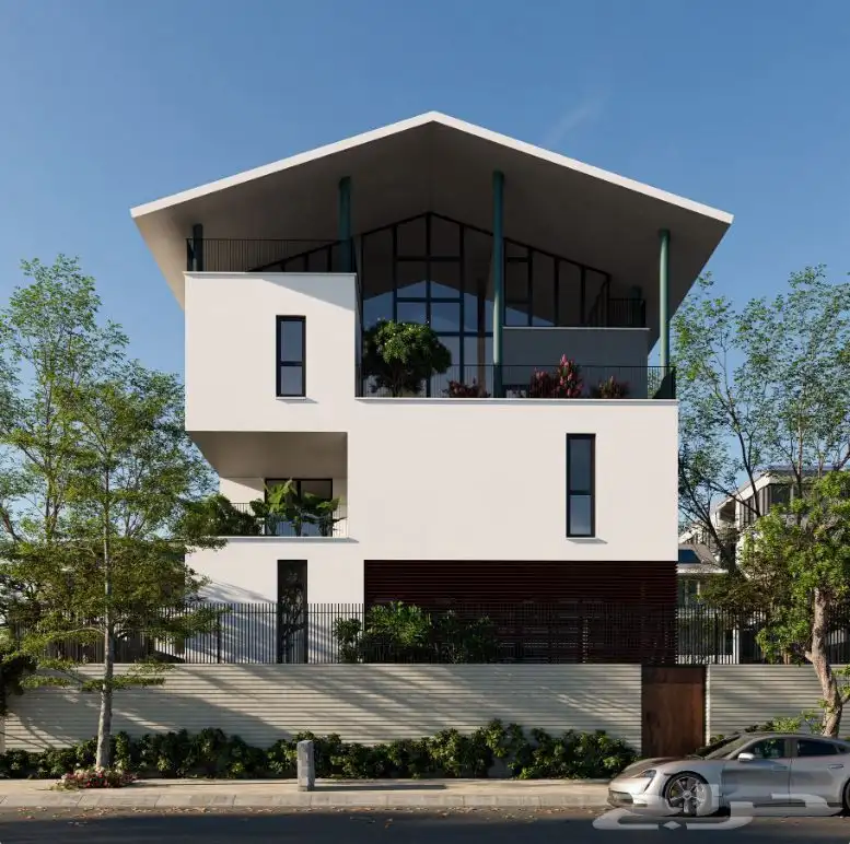 تصميم معماري للفلل والمزارع والشاليهات 12