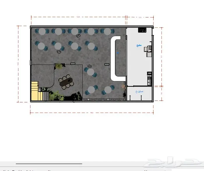 مهندس تصميم داخلي سوداني محترف sketchup و مخططات LayOut 22