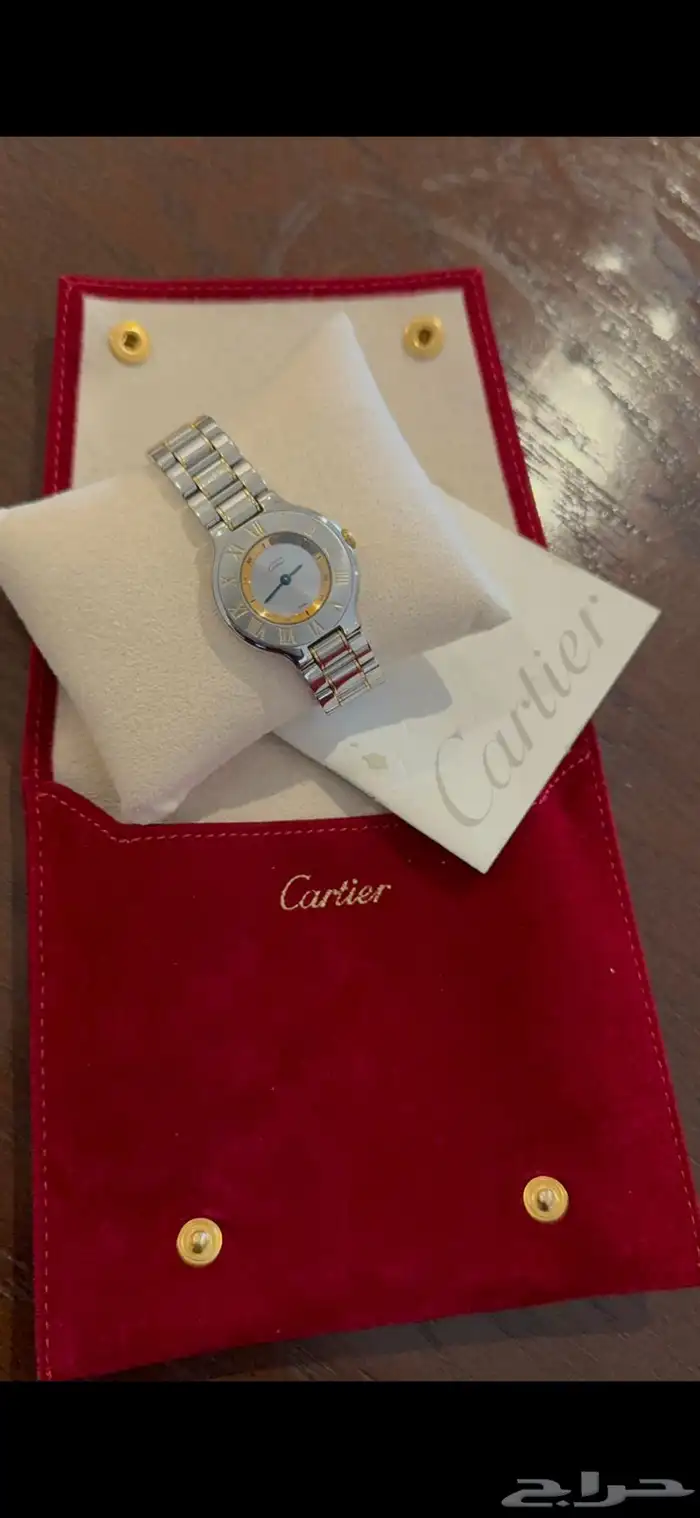 ساعة كارتير فنتج نظيفه اصليه Cartier 2