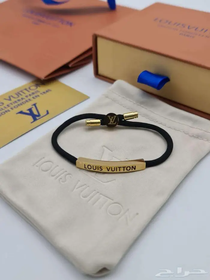 مجموعة لويس اكسسوارات فيتون اساور رجالية اسوارة ماركة فويتون 4