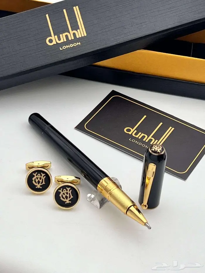 طقم للثوب قلم كبك من ماركة دن هيل اقلام كبكات ماركات طبق اصل 5