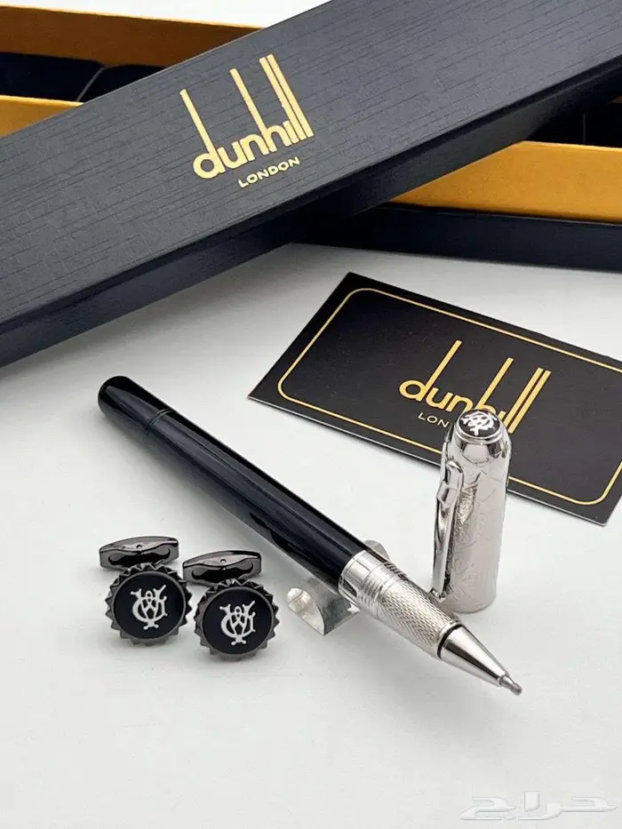 طقم للثوب قلم كبك من ماركة دن هيل اقلام كبكات ماركات طبق اصل 1
