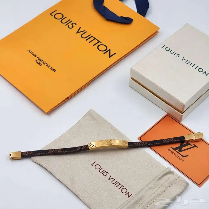 مجموعة لويس اكسسوارات فيتون اساور رجالية اسوارة ماركة فويتون 12