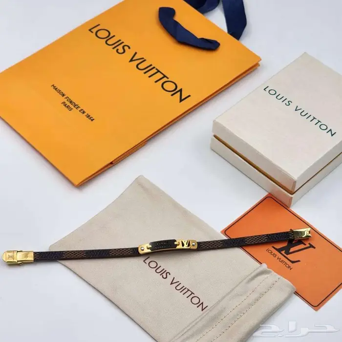 مجموعة لويس اكسسوارات فيتون اساور رجالية اسوارة ماركة فويتون 11