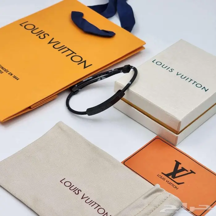 مجموعة لويس اكسسوارات فيتون اساور رجالية اسوارة ماركة فويتون 5