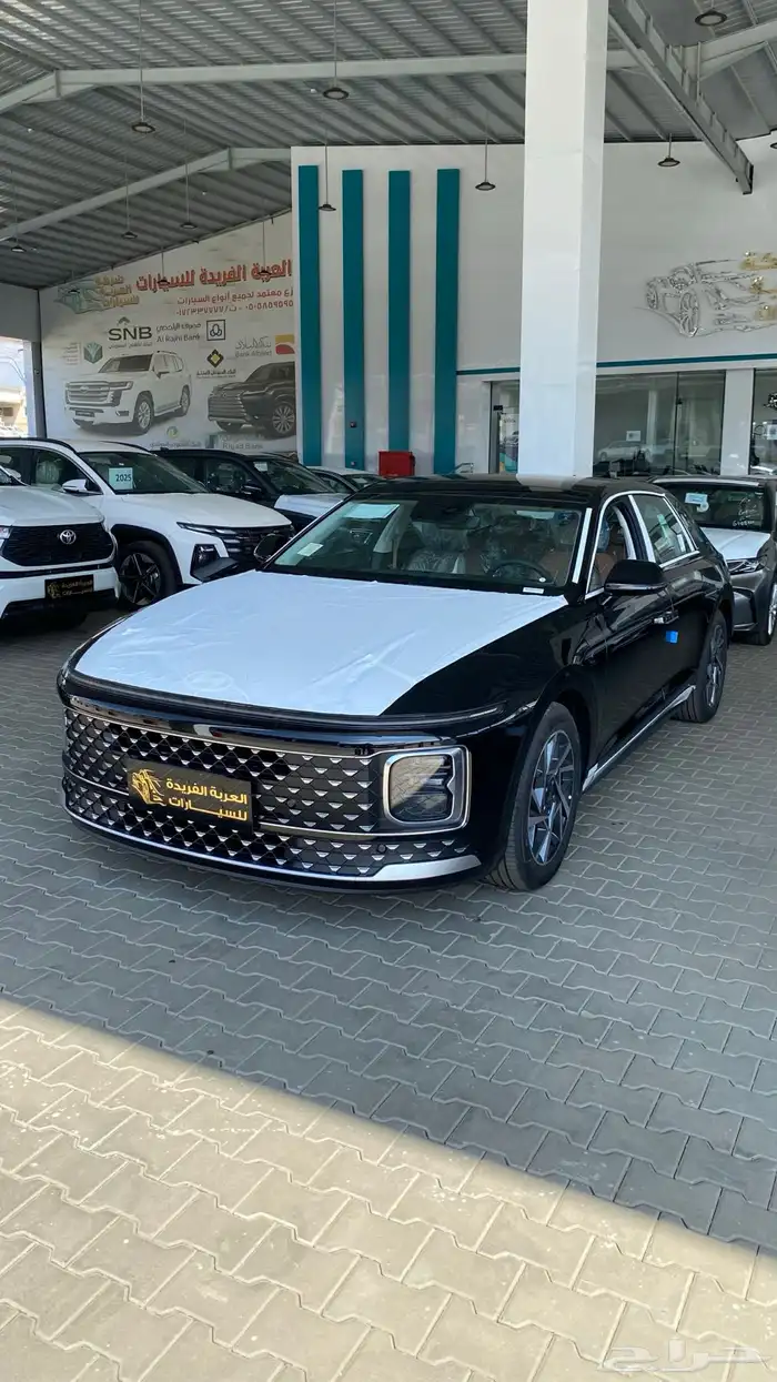 هيونداي ازيرا كلاسيك موديل 2025 اللون اسود مكينه 3500 3