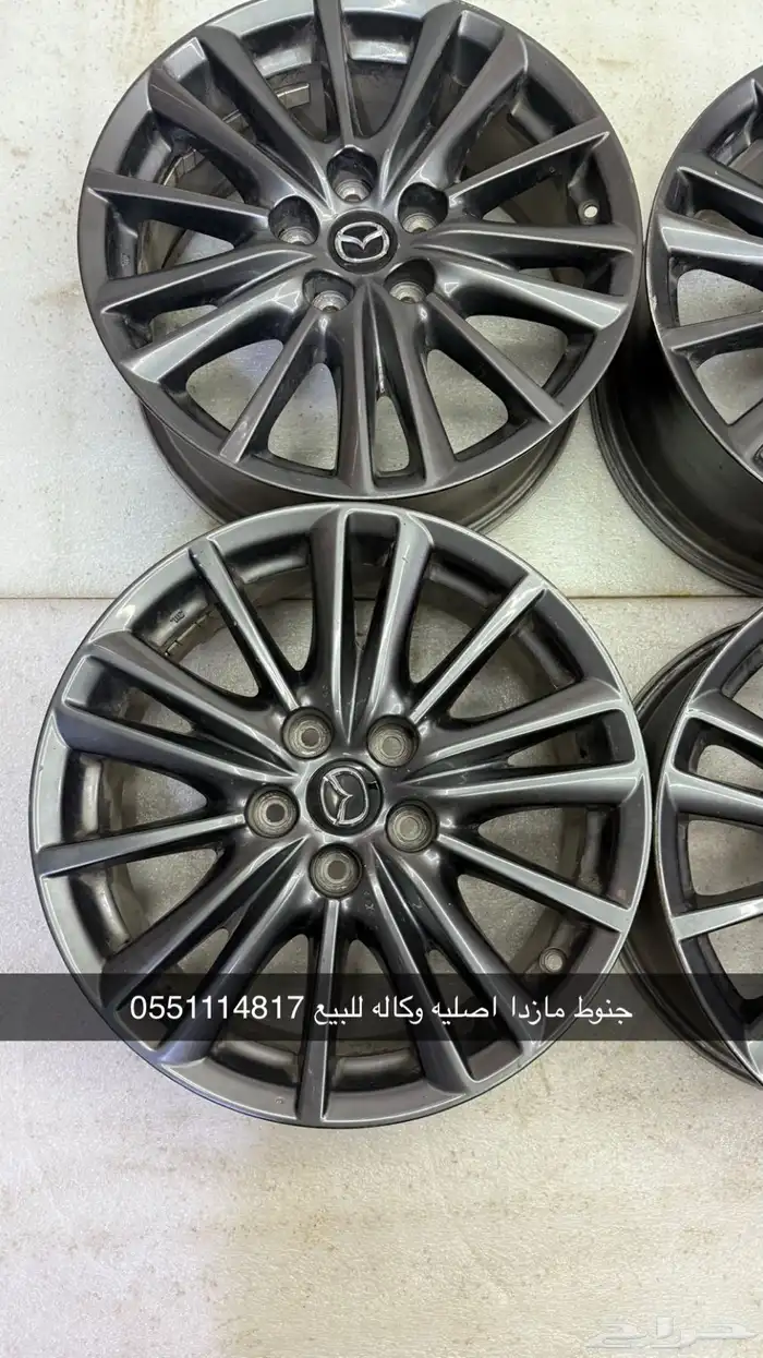 جنوط مازدا cx5 اصليه وكاله للبيع 4
