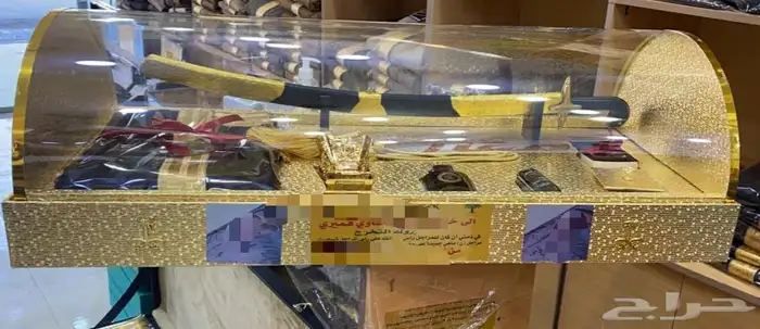 طقم سيف وبشت هدية منزل جديد طقم هدية تقاعد سيف درع 18