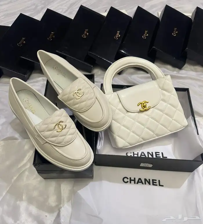 اطقم شانيل وطقم هرمز طقم ميو ميو ((( كعب مع شنطه 2