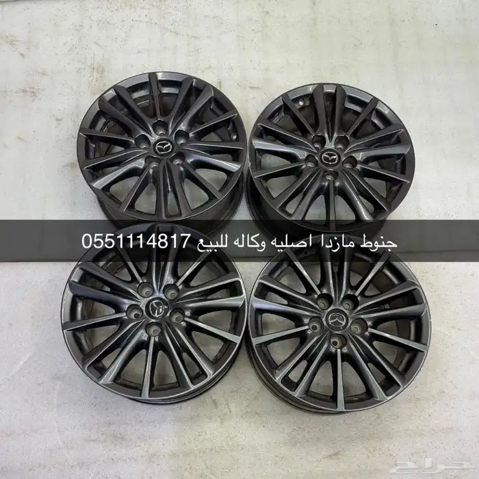 جنوط مازدا cx5 اصليه وكاله للبيع 2