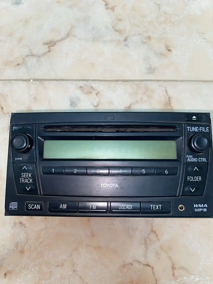 مسجل تويوتا أصلي يركب على اغلب السيارات 0