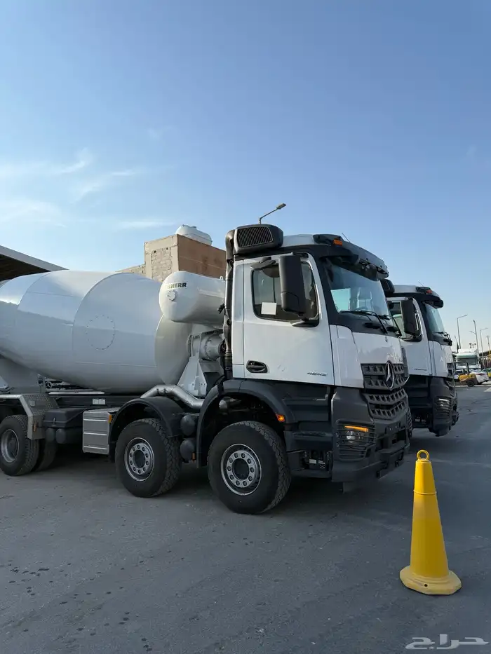 مرسيدس خلاطة اسمنت 4542 جديد يورو 3 13 متر لبهر 6