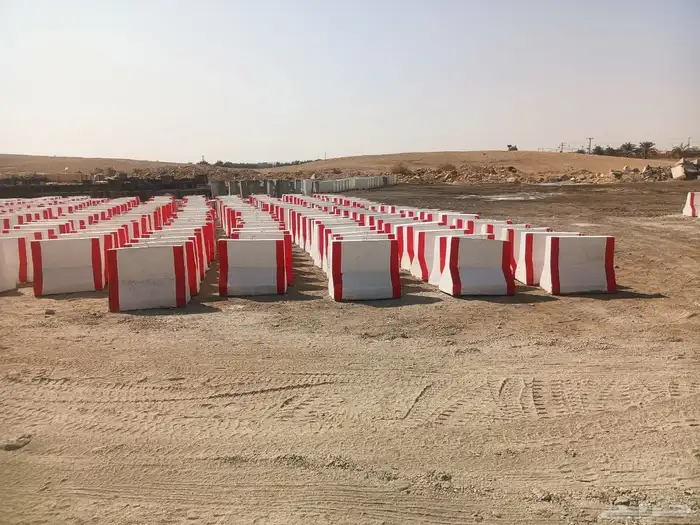 مستلزمات خرسانية قواعد انارة نيوجيرسي زينة حدائق 4