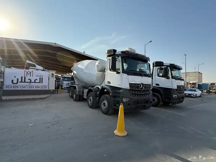 مرسيدس خلاطة اسمنت 4542 جديد يورو 3 13 متر لبهر 4