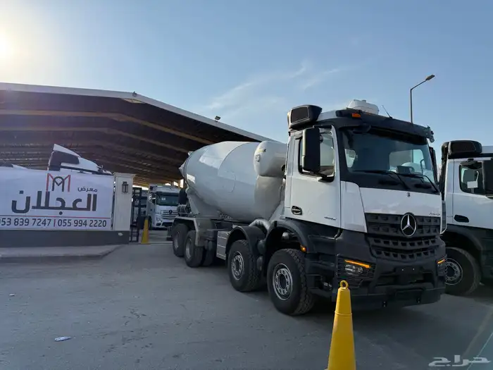 مرسيدس خلاطة اسمنت 4542 جديد يورو 3 13 متر لبهر 3