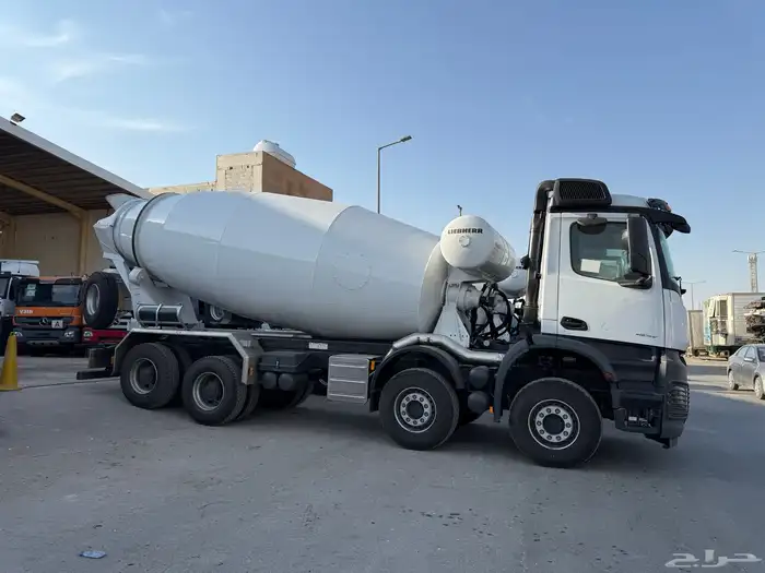 مرسيدس خلاطة اسمنت 4542 جديد يورو 3 13 متر لبهر 5
